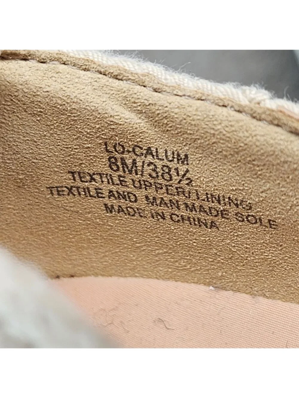 Louise et Cie Shoes Womens Size 8 Calum Cream Crochet Espadrille Flats *Read*